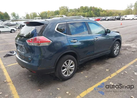 2014 Nissan Rogue Sv из США, поврежденный, VIN 5N1AT2MT5EC839705